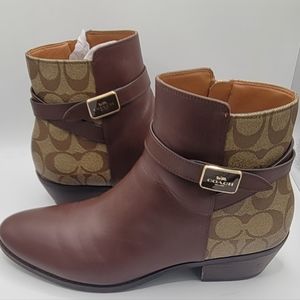 Coach Booties (Pre-owned)